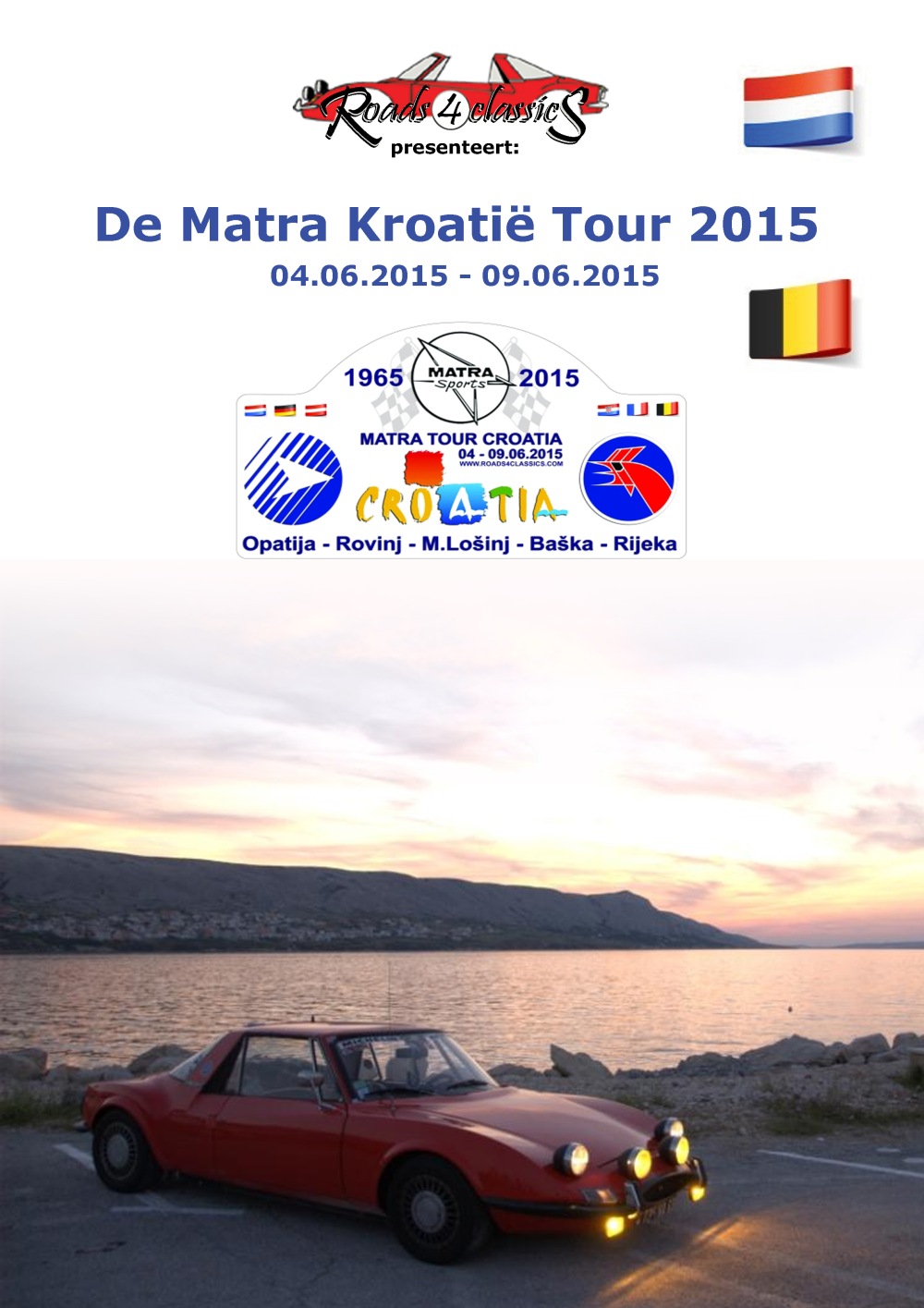 Voorblad Matra Tour 2015
