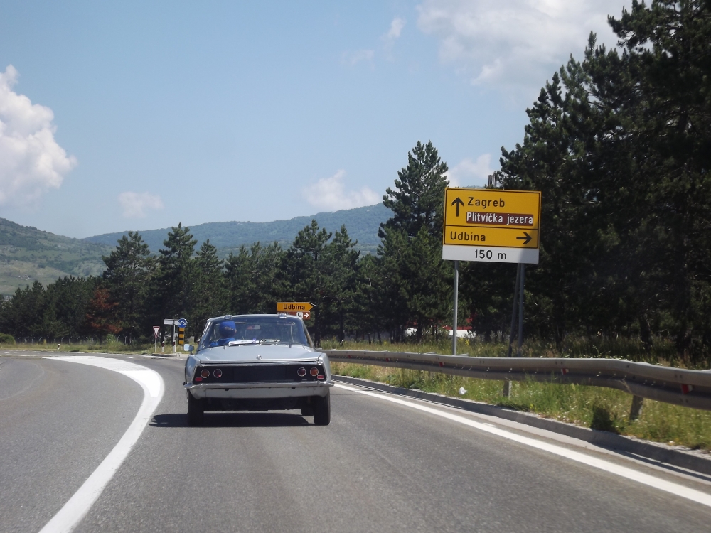 Onderweg naar Plitvice
