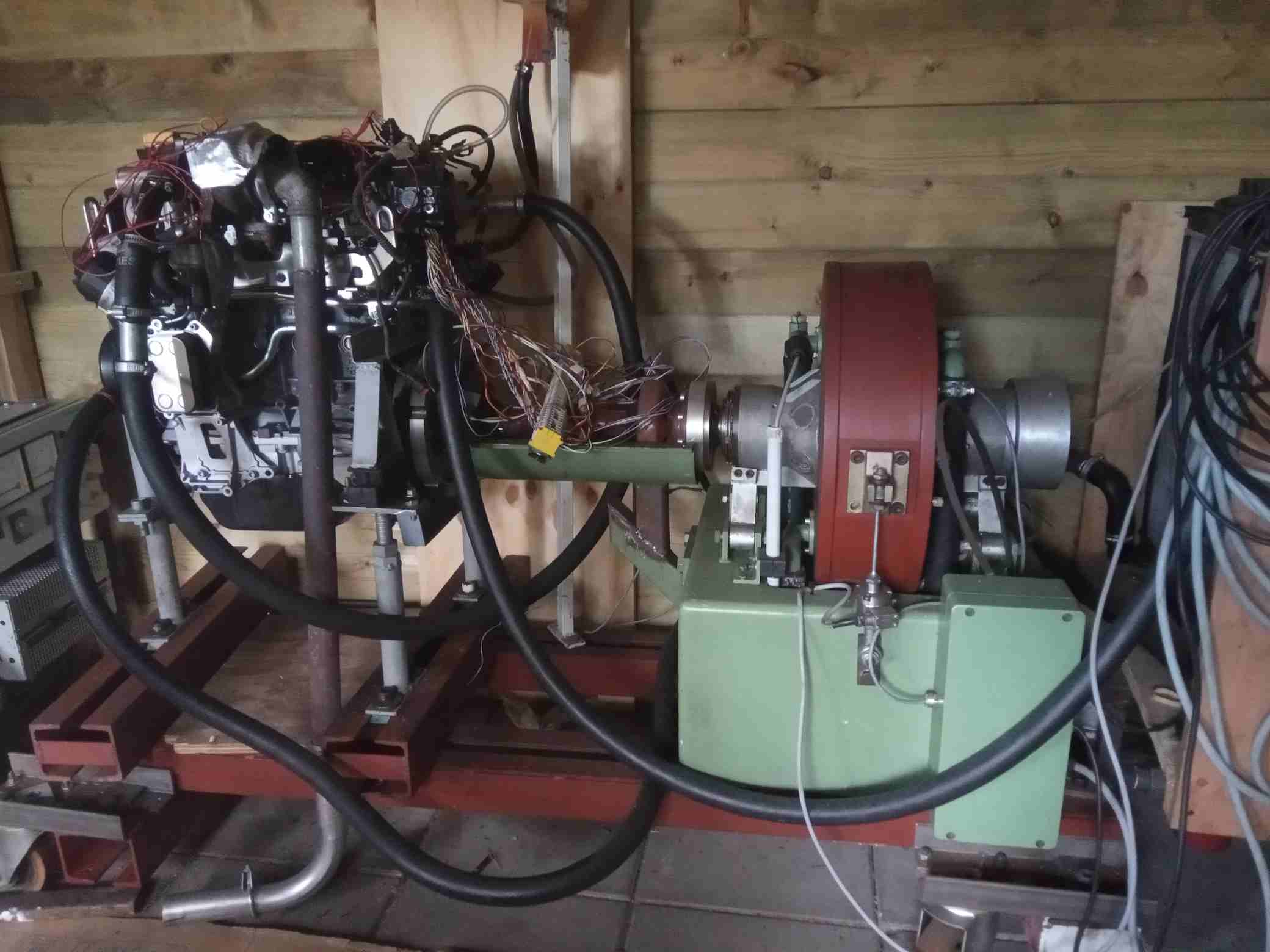 Schenck W130 engine dyno